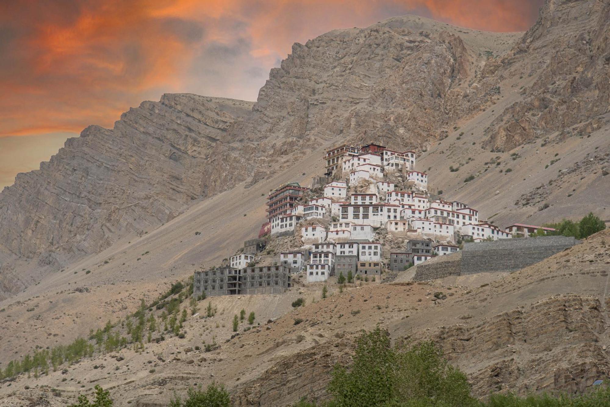Echor Mud Huts Tabo, Spiti Valley Kaza Εξωτερικό φωτογραφία