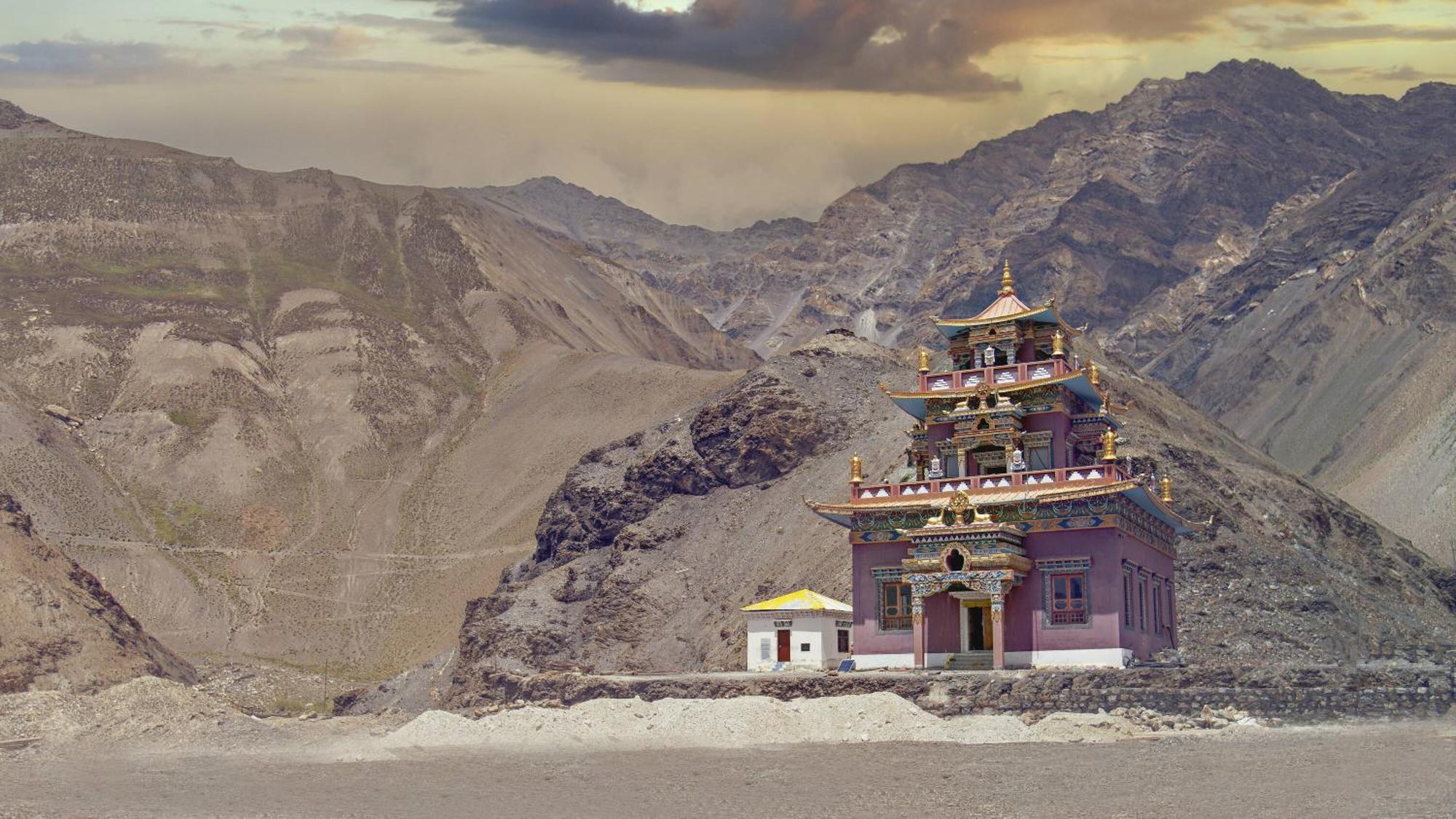 Echor Mud Huts Tabo, Spiti Valley Kaza Εξωτερικό φωτογραφία