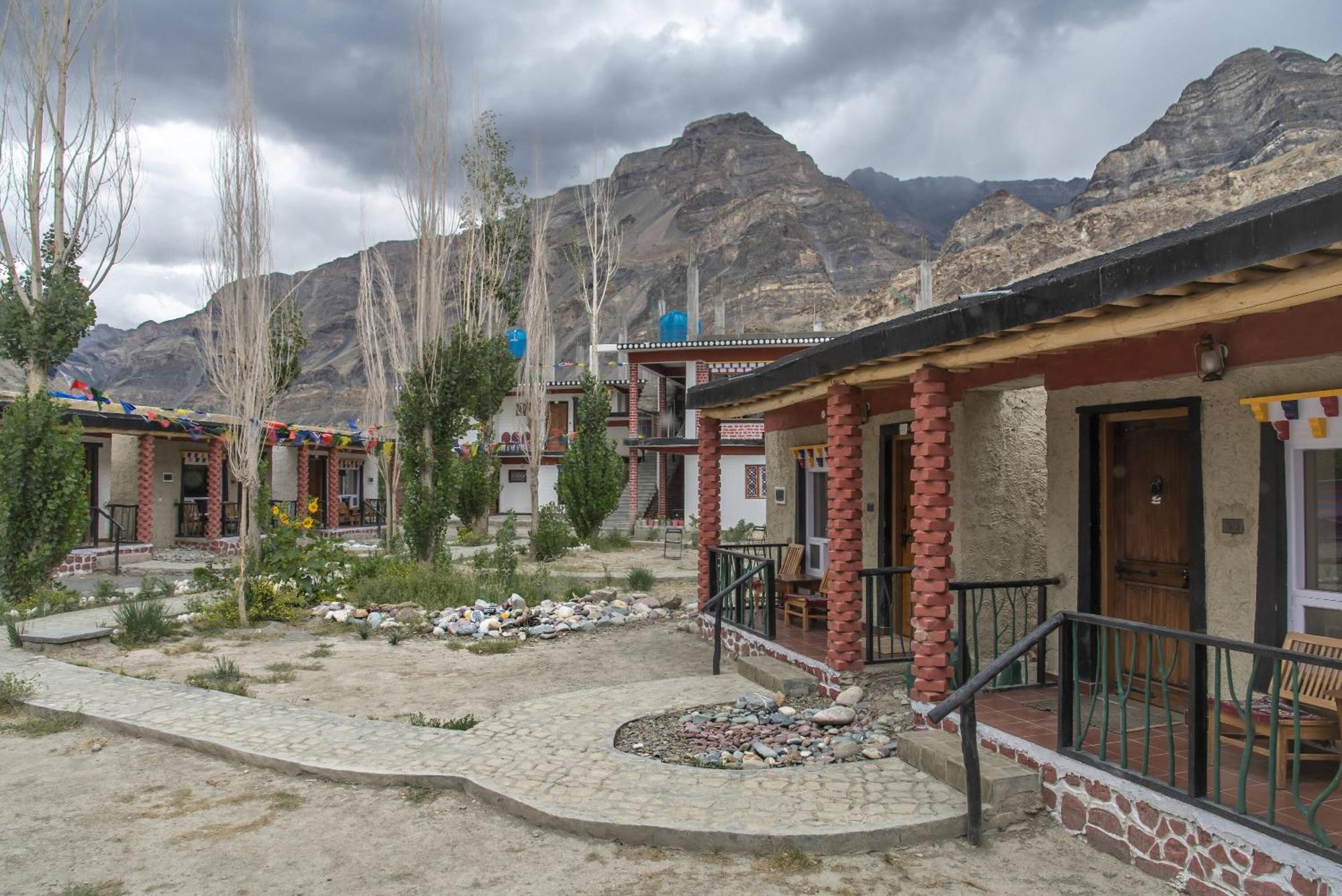 Echor Mud Huts Tabo, Spiti Valley Kaza Εξωτερικό φωτογραφία