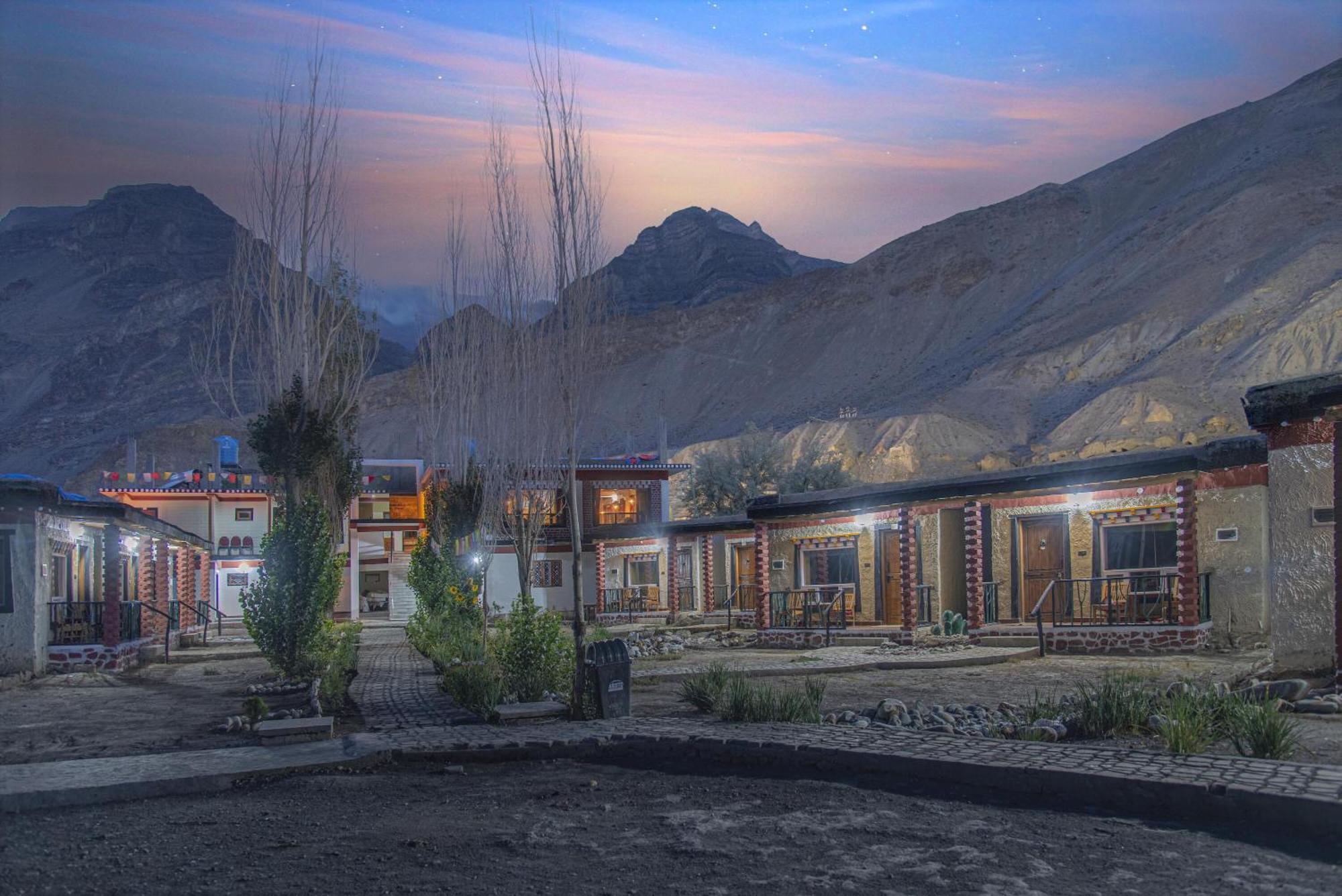 Echor Mud Huts Tabo, Spiti Valley Kaza Εξωτερικό φωτογραφία